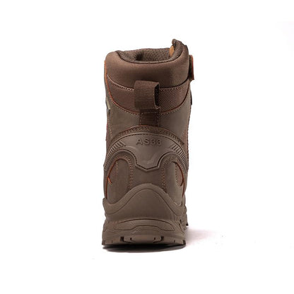 Men's Anti-Sprain Military Tactical Work Boots Waterproof Non-Slip Anti-Puncture Hiking Boots