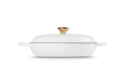 Cast Iron Shallow Casserole