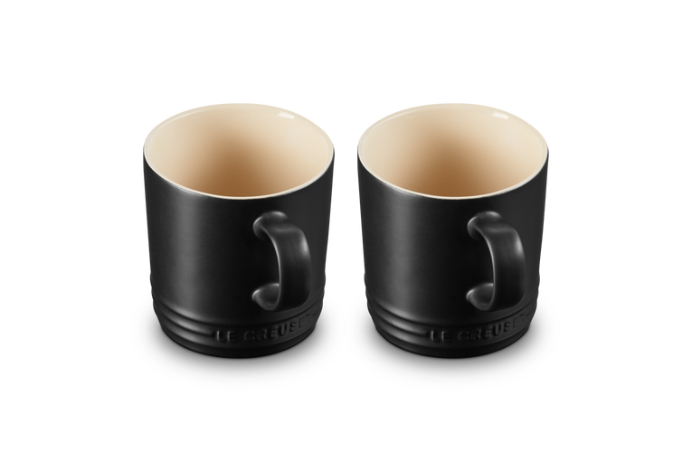 Stoneware Set of 2 Mugs