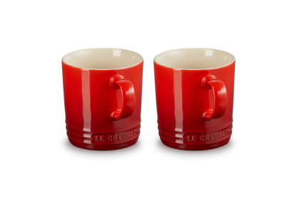 Stoneware Set of 2 Mugs