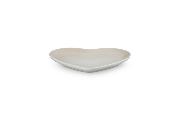 Stoneware Heart Plate