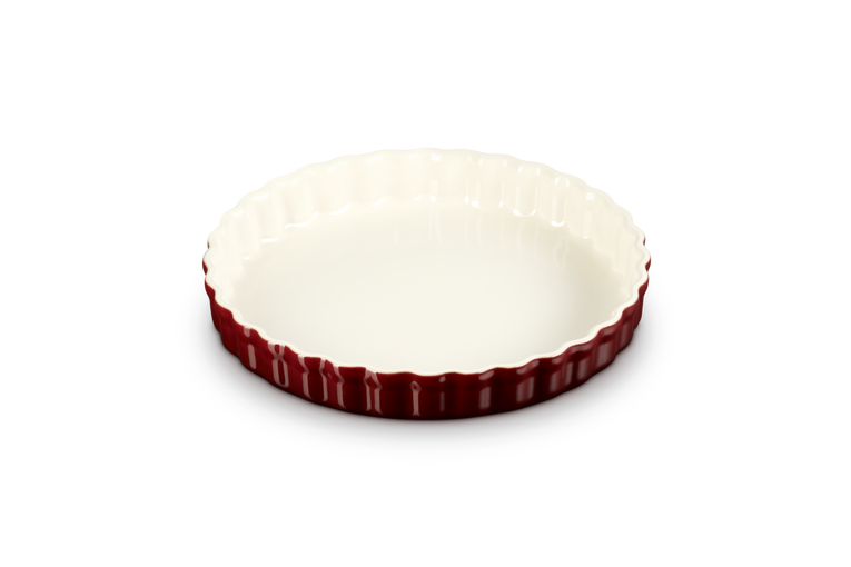 Stoneware Fluted Flan Dish