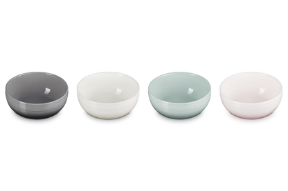 Stoneware Coupe Set of 4 Cereal Bowls