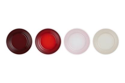 Stoneware Petits Fours Set of 4 Appetiser Plates