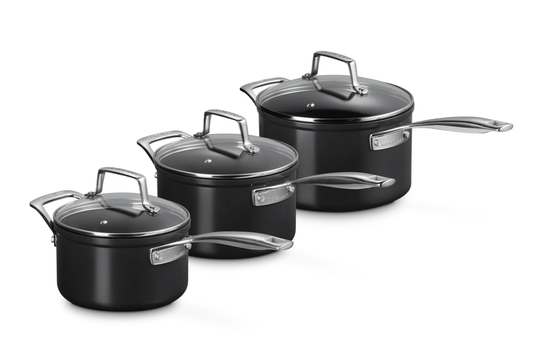 Non-Stick Ceramic 3-piece Saucepan Set