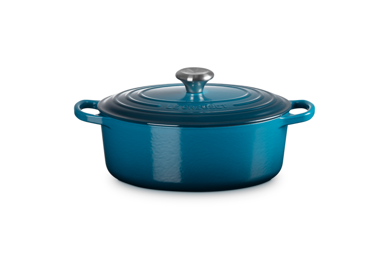 Cast Iron Oval Casserole