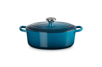 Cast Iron Oval Casserole