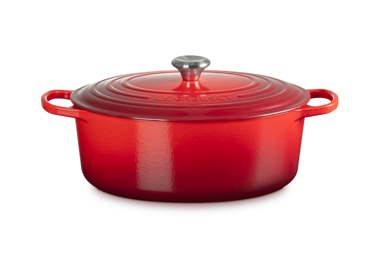 Cast Iron Oval Casserole