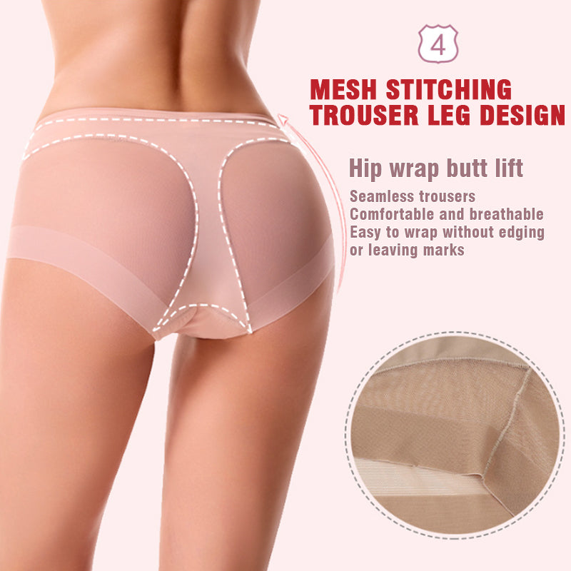 🔥Hot Sale Pay 1 Get 4🔥High Waist Ice Silk Seamless Shaping Briefs
