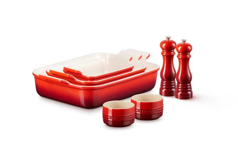 Stoneware 5-piece Essential Setwith Mills