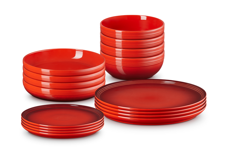 Stoneware Coupe 16-piece Dinnerware Set